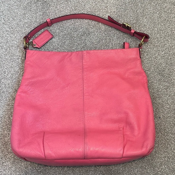 Coach Pink Leather Madison Isabelle Shoulder Bag Purse 21224 - Picture 10 of 14